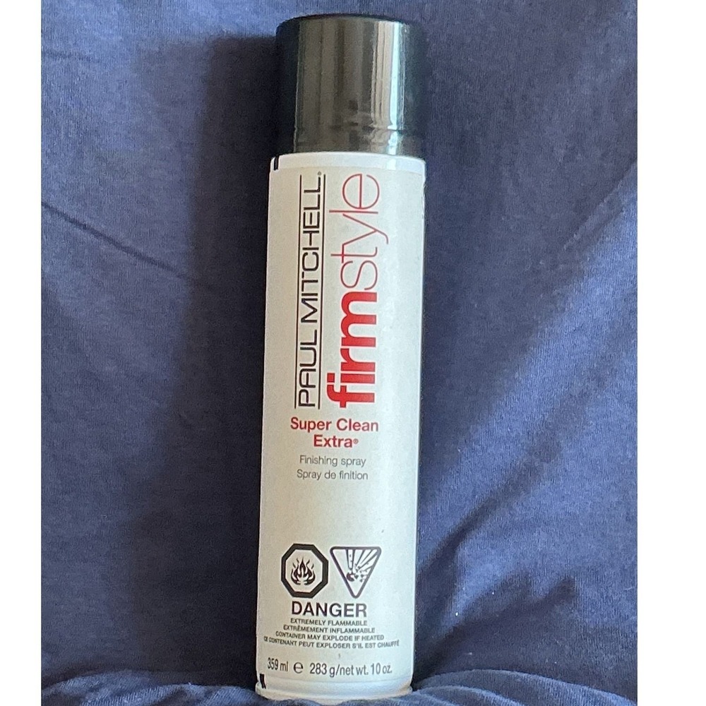 Paul Mitchell Firm‎ Style Super Clean Extra Finishing Spray 10oz New Strong Hold